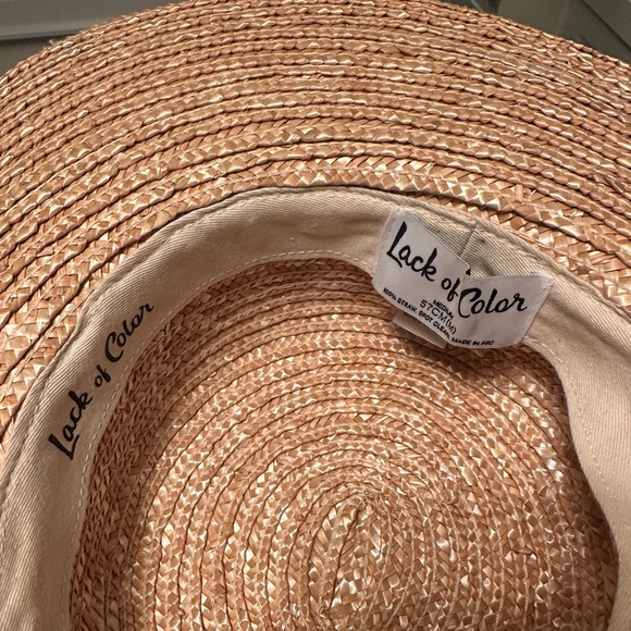 Lack of Color sun hat with bow detail - Picture 3 of 4